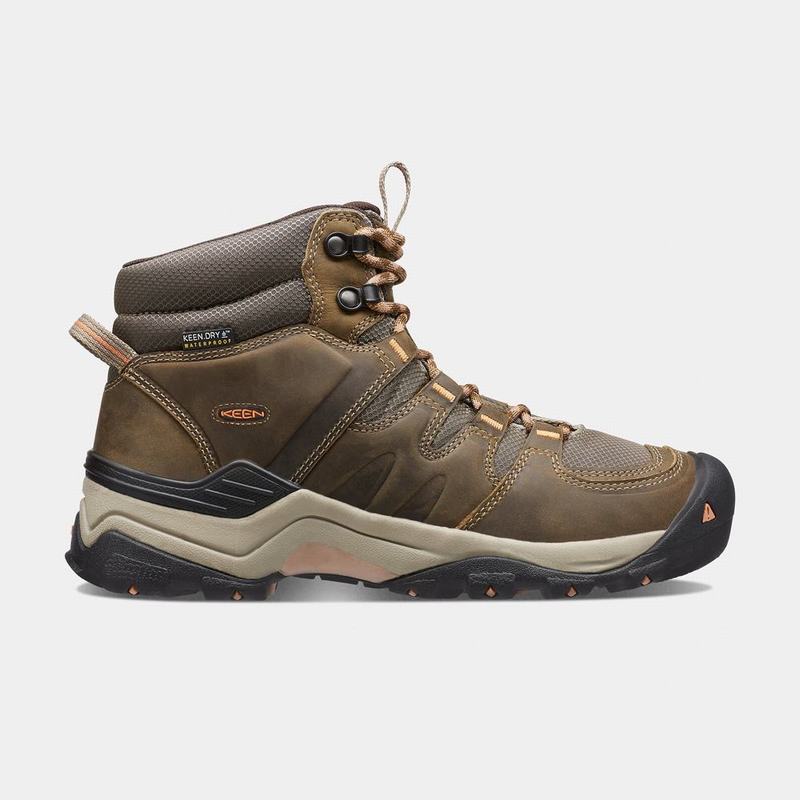 Keen Gypsum II Waterproof Mid - Kadın Trekking Bot - Kahverengi - Turkey (367958BPN)